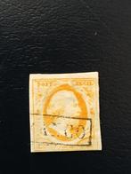 nvph nr 3 Koning Willem III 15 ct, Ophalen of Verzenden, T/m 1940, Gestempeld
