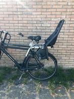 Yepp fietsstoeltje zadelbuis zwart, Ophalen, Achterzitje, Voetsteuntjes, Yepp