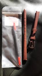 Horlogebandje dames, Overige merken, Overige materialen, Leer, Polshorloge