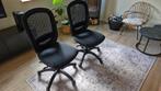 Twee Ikea bureaustoelen, Ophalen, Zo goed als nieuw, Zwart, Bureaustoel