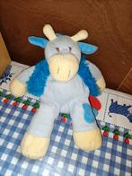 Eddy Toys giraffe knuffel blauw 27 cm groot, Ophalen of Verzenden
