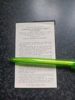 Bidprentje Deurne Christina van Asten 1906 1964, Ophalen, Bidprentje