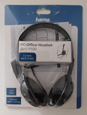 hama pc-office-headset AHS-P100 beschikbaar voor biedingen