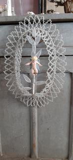 ANTIEK OUD  ,,,  ZELDZAAM  FRANS  ...  KRALEN ... HANGER, Ophalen of Verzenden