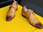 Francesco Benigno Gesp schoenen met mosterd kleur maat 44, Kleding | Heren, Schoenen, Overige kleuren, Verzenden, Francesco Benigno