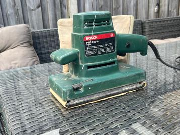 Bosch vlakschuurmachine groot met opvangzak  beschikbaar voor biedingen
