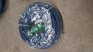 Verlengkabel 25 mtr, Blauw, Flex, BE Nieuw in verpakking €15 beschikbaar voor biedingen