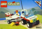 Lego 6663 Town harbor wave rebel, Ophalen, Gebruikt, Complete set, Lego