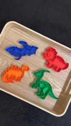 Vulvormen dinosaurus gekleurd 4-delig, Kinderen en Baby's, Vossilvia99@gmail.com, Print & vorm, Nieuw, Ophalen of Verzenden