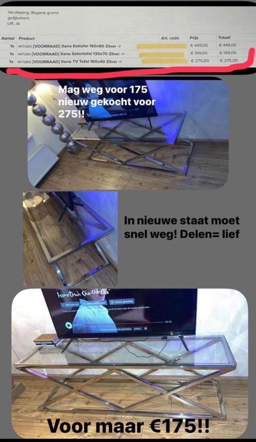 Tv meubel en salon tafel  €150, Huis en Inrichting, Kasten | Televisiemeubels, Zo goed als nieuw, Minder dan 100 cm, 50 tot 100 cm