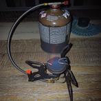 Compacte brander met gasfles, Caravans en Kamperen, Kampeeraccessoires, Ophalen of Verzenden, Gebruikt
