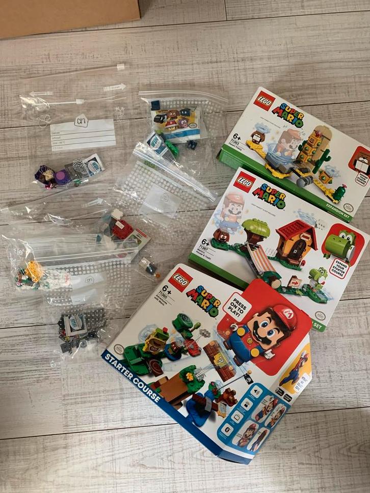 Lego Super Mario Sets - Diverse Sets, Kinderen en Baby's, Speelgoed | Duplo en Lego, Gebruikt, Lego, Complete set, Ophalen of Verzenden
