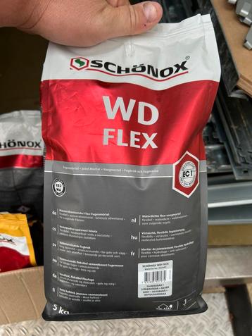 Schonox voegmiddel  beschikbaar voor biedingen