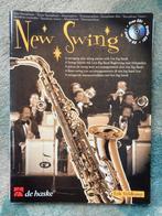 New Swing alt en tenorsaxofoon, Muziek en Instrumenten, Bladmuziek, Les of Cursus, Jazz, Gebruikt, Ophalen of Verzenden