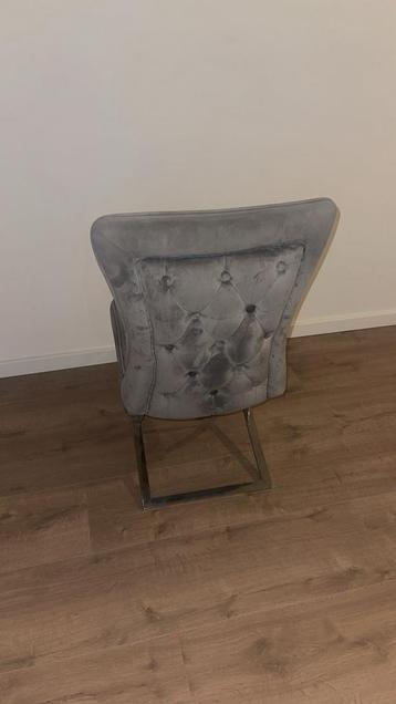 Grijze Eric Kuster style Stoelen 3x beschikbaar voor biedingen