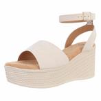Dames wedge sandalen met sleehakken beige 36 37 38 39 40 41, Ophalen of Verzenden, Nieuw, Beige, Sandalen of Muiltjes