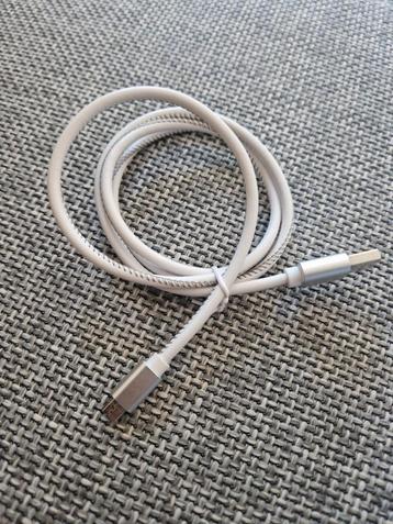 Micro usb kabel wit beschikbaar voor biedingen
