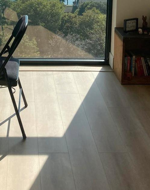 +70m2 PRÄRIE laminaatvloer (eiken effect/natuurlijk), Doe-het-zelf en Verbouw, Vloerdelen en Plavuizen, Zo goed als nieuw, Laminaat