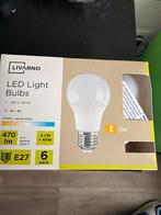 Livarno LED Lampen - 6 stuks - E27, 30 tot 60 watt, Led-lamp, Soft of Flame, Nieuw