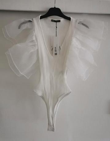 ZARA body met organza mt. S  beschikbaar voor biedingen