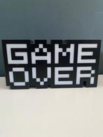Game Over Lamp - Gamer Decoratie, Huis en Inrichting, Lampen | Overige, Ophalen, Zo goed als nieuw