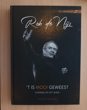 Boek 't is Mooi geweest Rob de Nijs, incl. CD beschikbaar voor biedingen