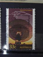 postzegels Australie Passage komeet Halley 1986, Postzegels en Munten, Ophalen of Verzenden, Gestempeld
