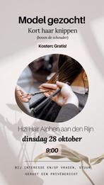 MODEL GEZOCHT - KORT HAAR KNIPPEN, Sieraden, Tassen en Uiterlijk, Uiterlijk | Haarverzorging, Ophalen