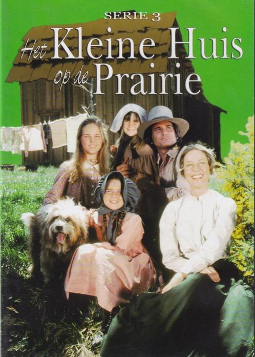 Te koop 6dvdbox het kleine huis op de prairie (serie 3), Cd's en Dvd's, Dvd's | Avontuur, Boxset, Alle leeftijden, Ophalen of Verzenden