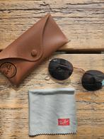 Ray-Ban Zonnebril - Ronde Metalen, Zonnebril, Bruin, Ophalen of Verzenden, Zo goed als nieuw
