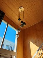 Eyecatcher hanglamp voor in een hoge ruimte, Huis en Inrichting, Ophalen, Zo goed als nieuw, Glas, 75 cm of meer