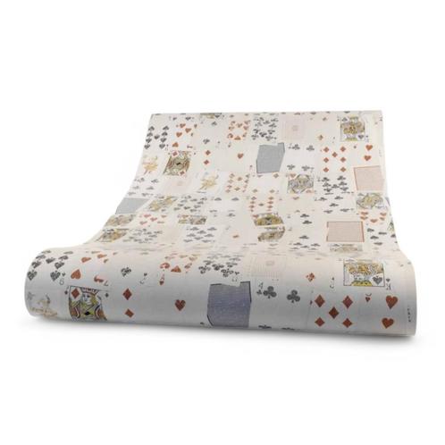 162. Papier behang W10MCARD01 Noordwand, Huis en Inrichting, Stoffering | Behang, Wit, minder dan 10 m², Ophalen of Verzenden