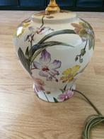 Keramische florale SAN MARCO tafellamp (Italië) H50cm, Overige materialen, 50 tot 75 cm, Zo goed als nieuw, Ophalen