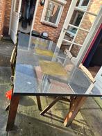 Natuurstenen tuintafel. GRATIS OPHALEN, Ophalen, Gebruikt, Overige materialen