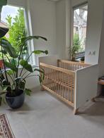Bopita Lynn Babybed Wit/Hout 60 x 120 cm, Ophalen, Zo goed als nieuw, Ledikant