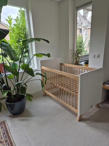 Bopita Lynn Babybed Wit/Hout 60 x 120 cm beschikbaar voor biedingen