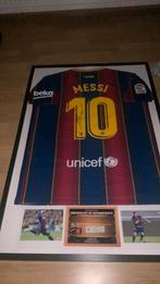 Messi T-shirt gesigneerd met coa, Verzamelen, Sportartikelen en Voetbal, Nieuw, Ophalen of Verzenden