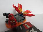 70686 Ninjago, Kai Burst in Spinjitzu spinner + bouwtekening, Ophalen of Verzenden, Zo goed als nieuw, Complete set, Lego