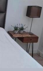 Tafel of nachtkastjes lampjes nieuwstaat setprijs 17.50, Ophalen, Zo goed als nieuw, Stof, Minder dan 100 cm