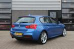 BMW 1-serie 118i Executive / M-Pakket / Led / N.A.P., 1-Serie, 65 €/maand, Met garantie (alle), Blauw