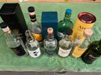 Verzameling lege whiskey whisky flessen, 7 stuks, Ophalen of Verzenden, Gebruikt