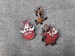 3 grappige pin van de Lion King te koop, Verzamelen, Speldjes, Pins en Buttons, Ophalen of Verzenden, Nieuw, Overige onderwerpen