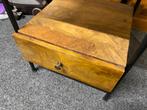 Nachtkastje mango hout echt wit marmer 45x61, Ophalen, Nieuw, Hout
