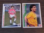 Romario shooting stars + upper deck, Verzamelen, Ophalen of Verzenden, Gebruikt, PSV, Poster, Plaatje of Sticker