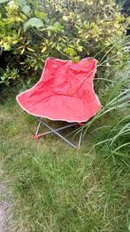 2 kampeerstoelen en een tafel, Caravans en Kamperen, Kampeermeubelen, Ophalen, Zo goed als nieuw, Campingstoel