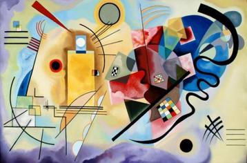 De mooiste replica's op canvas van Kandinsky beschikbaar voor biedingen