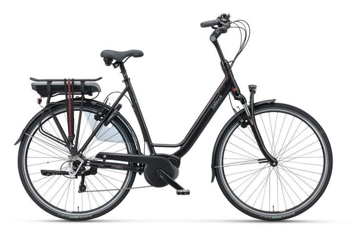 Batavus FUZE EGO ACT+ X53 ZWART-MAT 500Wh Dames Zwart 53cm 2, Fietsen en Brommers, Elektrische fietsen, Gebruikt, Batavus, 51 tot 55 cm