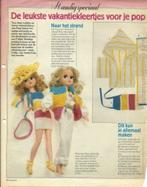 Barbie vakantiegarderobe brei- en naaipatroontjes, Ophalen of Verzenden, Zo goed als nieuw, Breien, Patroon of Boek