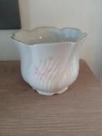 vintage keramische bloempot, Rond, Ophalen of Verzenden, Zo goed als nieuw, Minder dan 40 cm