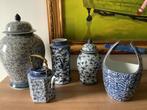 Oosterse Styl Delfts Blauw, Antiek en Kunst, Ophalen